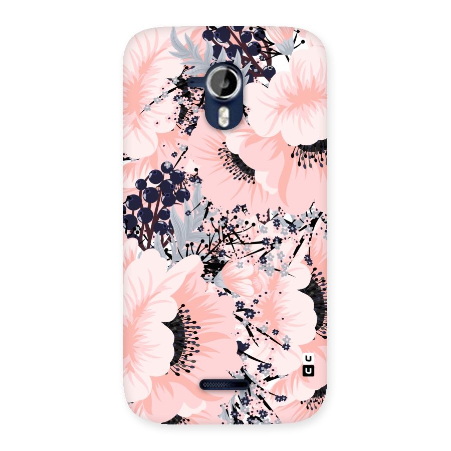 Beautiful Flowers Back Case for Micromax Canvas Magnus A117