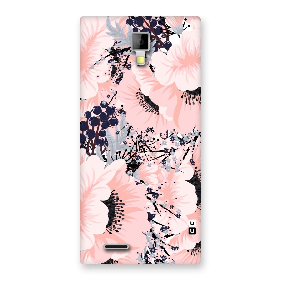 Beautiful Flowers Back Case for Micromax Canvas Xpress A99