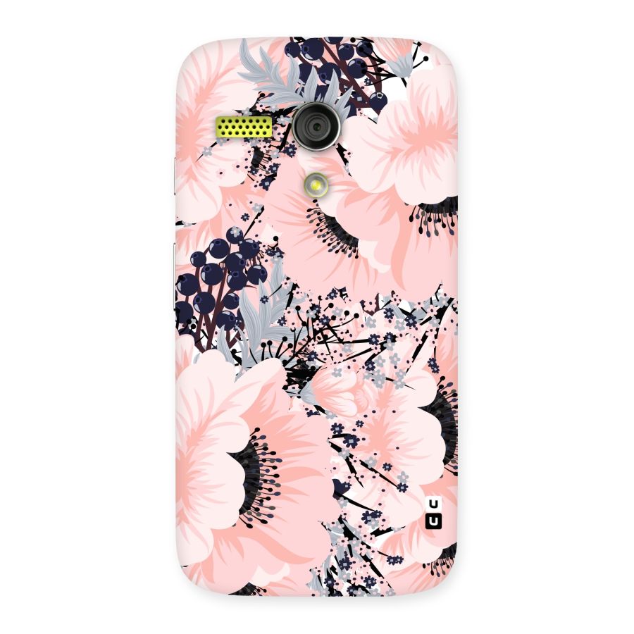 Beautiful Flowers Back Case for Moto G