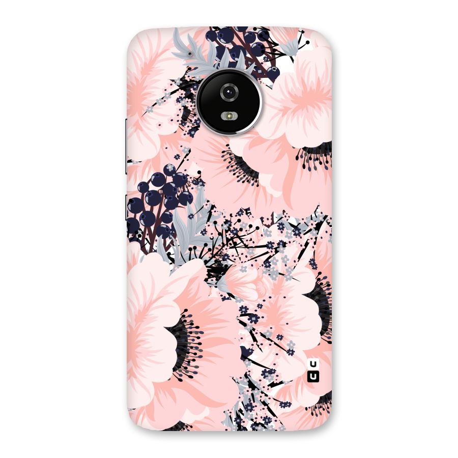 Beautiful Flowers Back Case for Moto G5