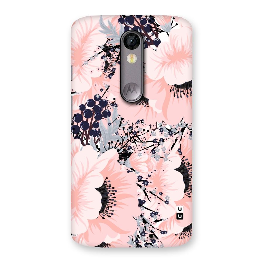 Beautiful Flowers Back Case for Moto X Force