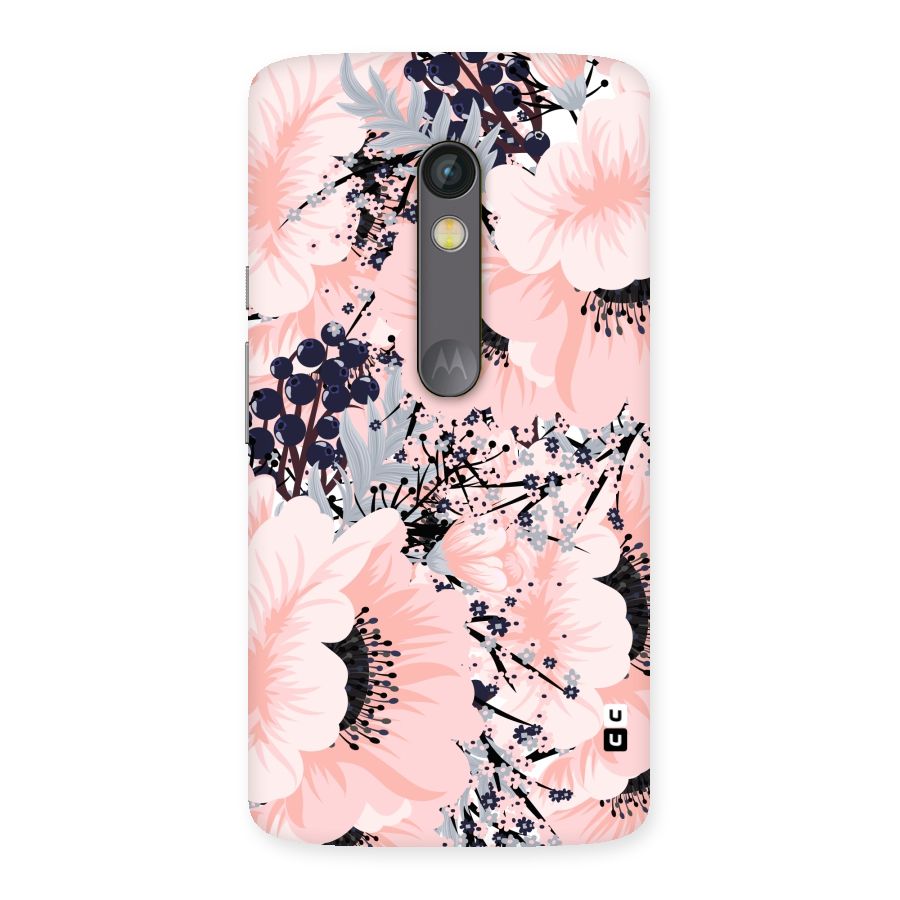 Beautiful Flowers Back Case for Moto X Play