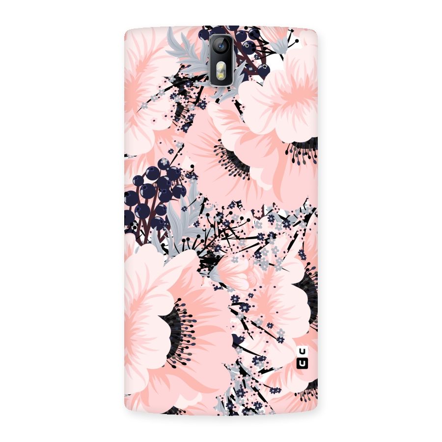 Beautiful Flowers Back Case for One Plus One
