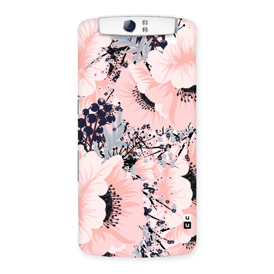 Beautiful Flowers Back Case for Oppo N1