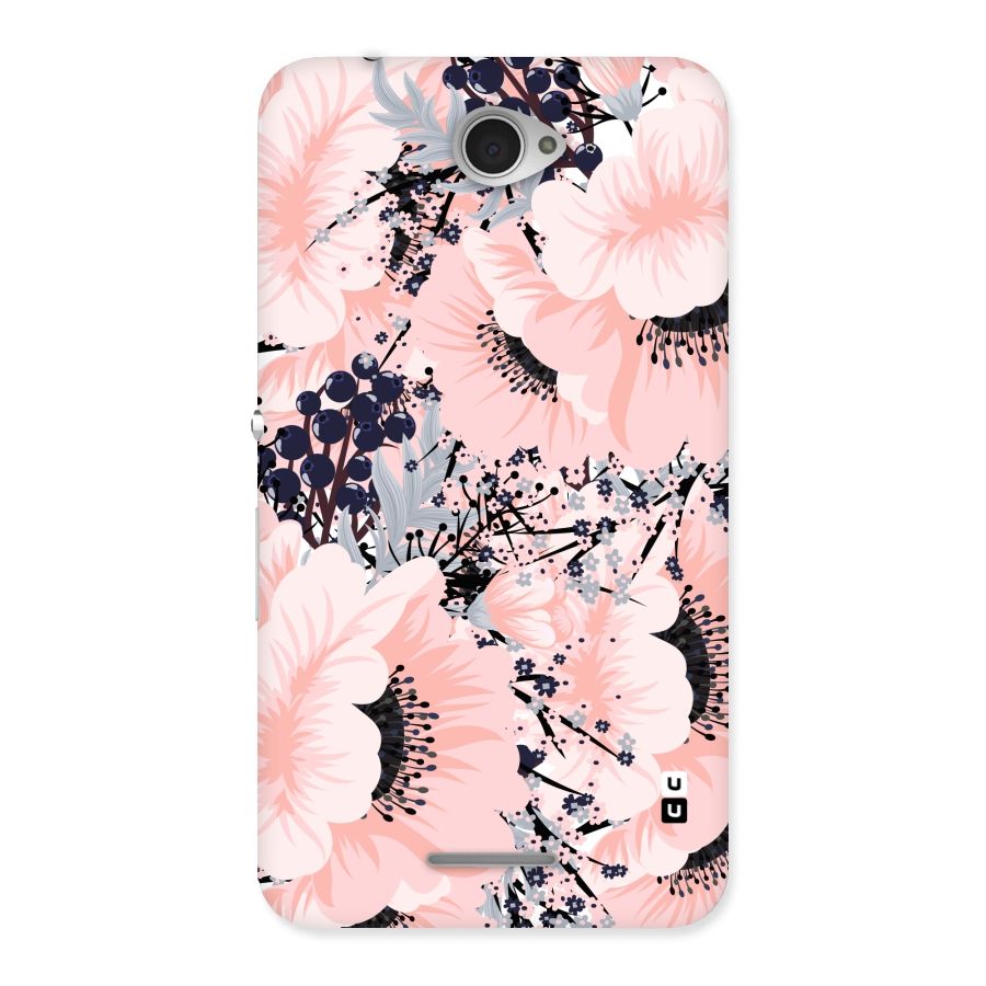 Beautiful Flowers Back Case for Sony Xperia E4