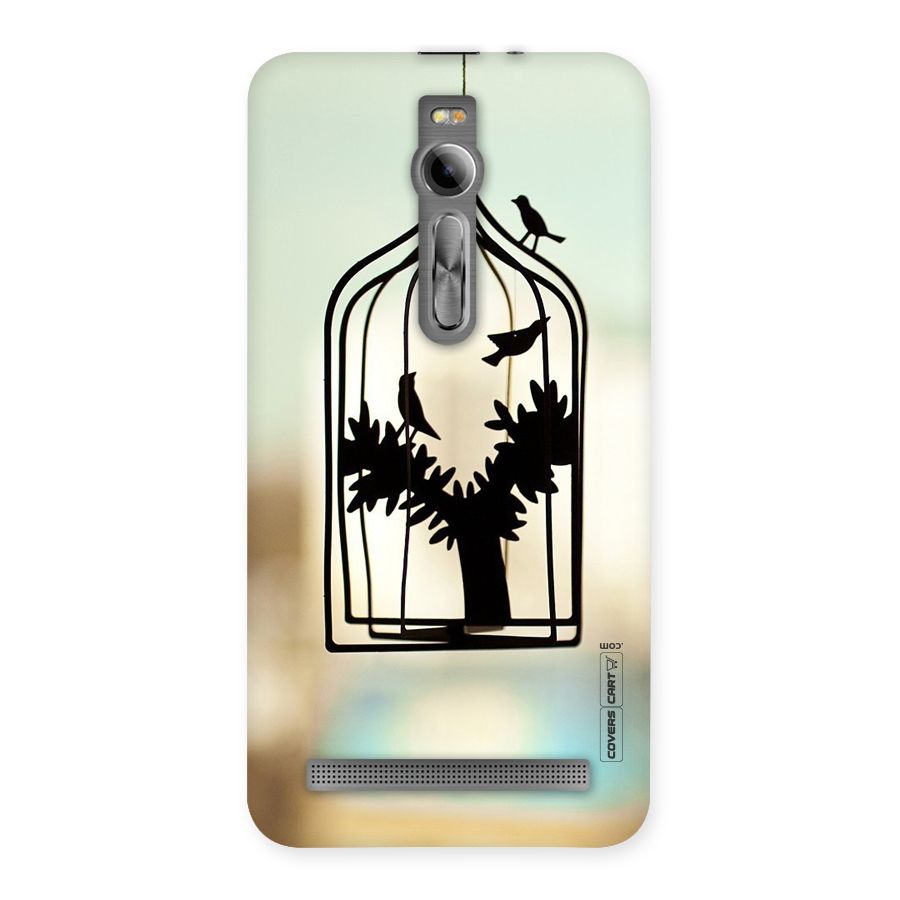 Beautiful Pegion Cage Back Case for Asus Zenfone 2
