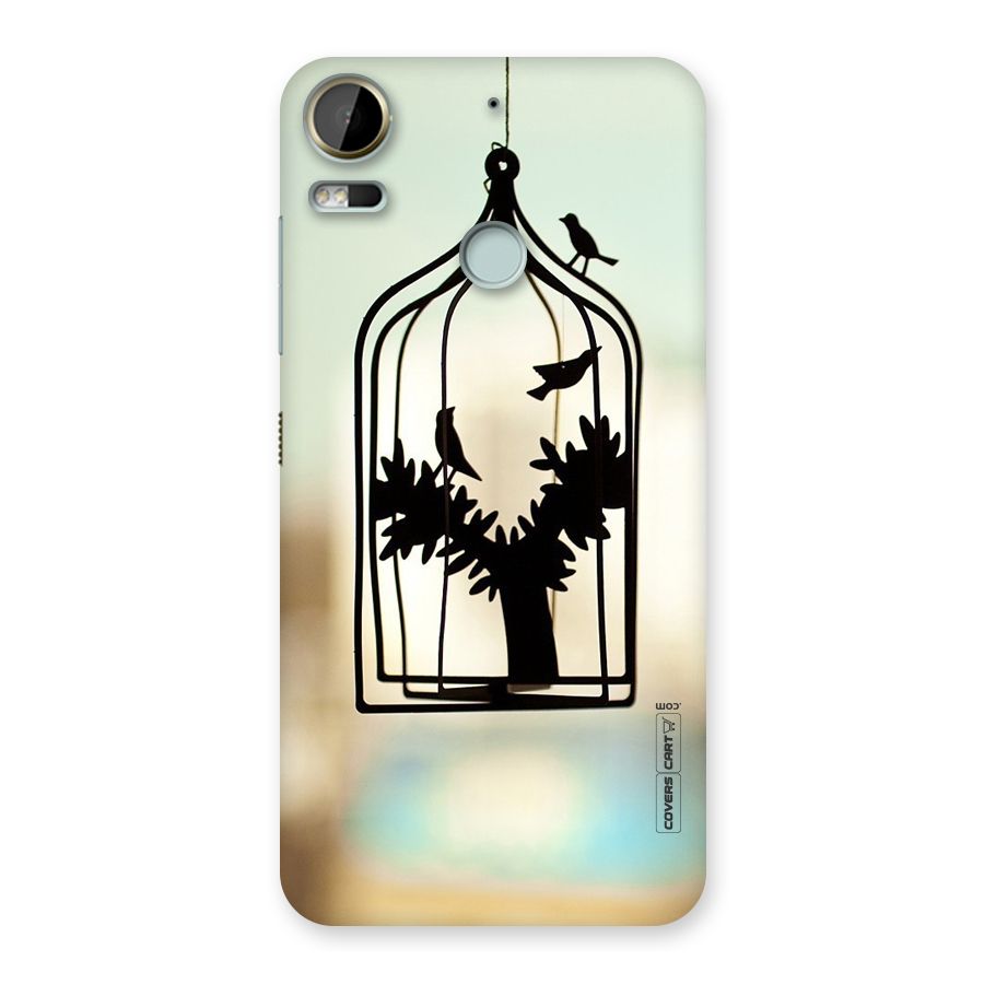 Beautiful Pegion Cage Back Case for Desire 10 Pro