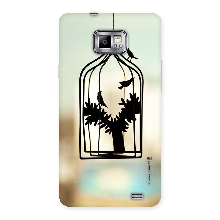 Beautiful Pegion Cage Back Case for Galaxy S2