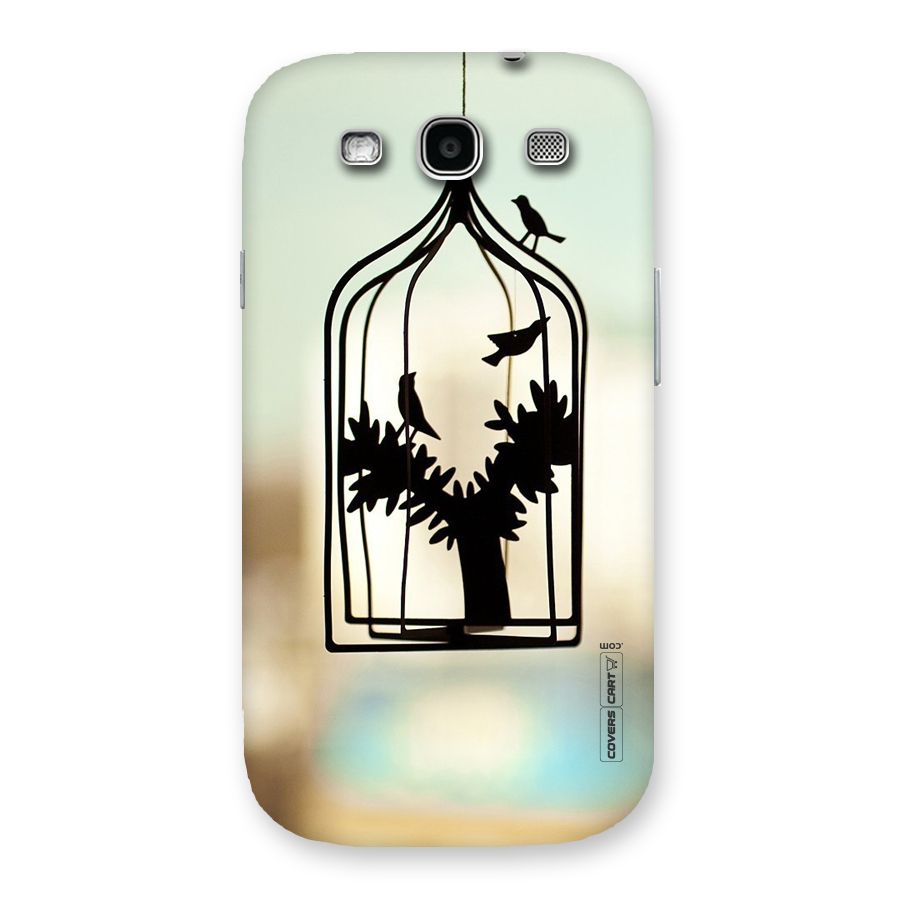 Beautiful Pegion Cage Back Case for Galaxy S3