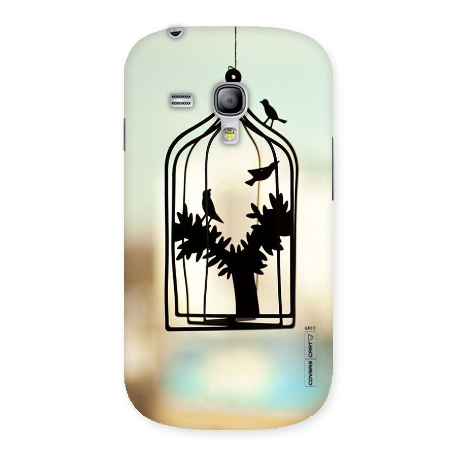 Beautiful Pegion Cage Back Case for Galaxy S3 Mini