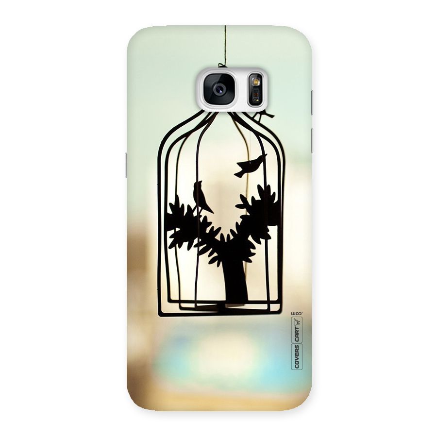 Beautiful Pegion Cage Back Case for Galaxy S7 Edge