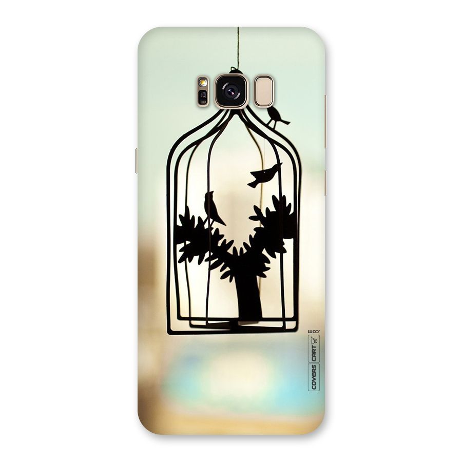 Beautiful Pegion Cage Back Case for Galaxy S8 Plus