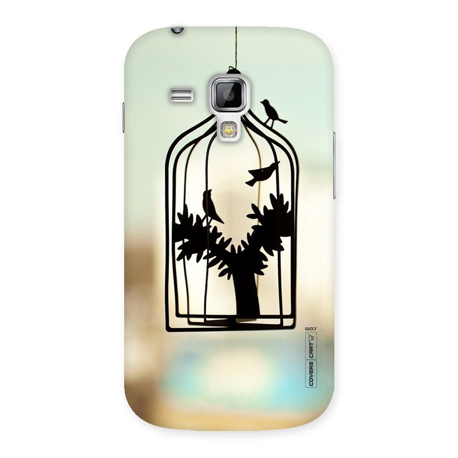 Beautiful Pegion Cage Back Case for Galaxy S Duos