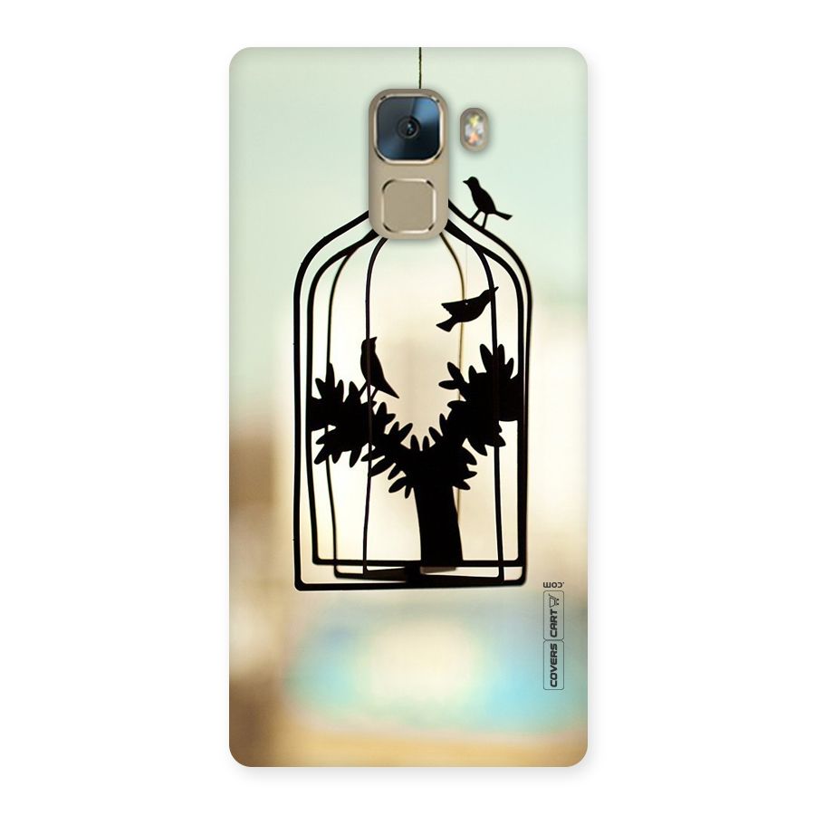 Beautiful Pegion Cage Back Case for Huawei Honor 7