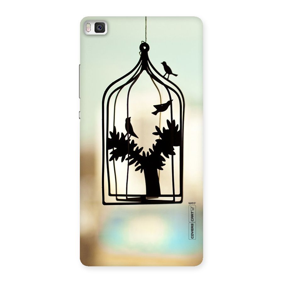Beautiful Pegion Cage Back Case for Huawei P8