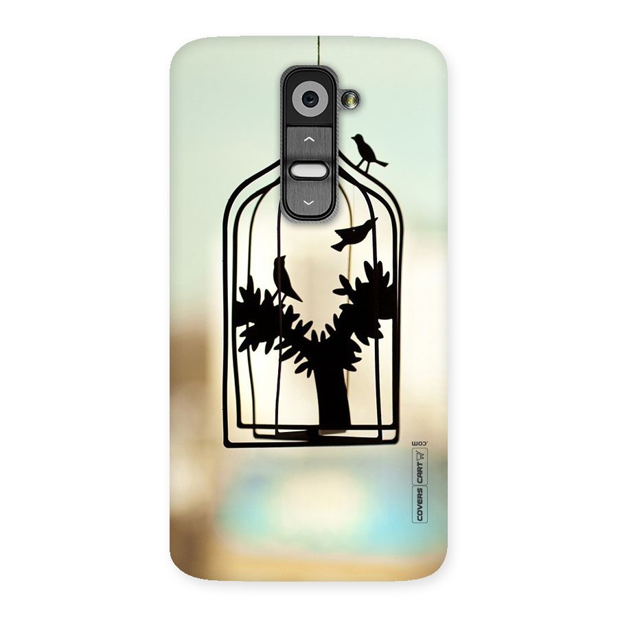Beautiful Pegion Cage Back Case for LG G2