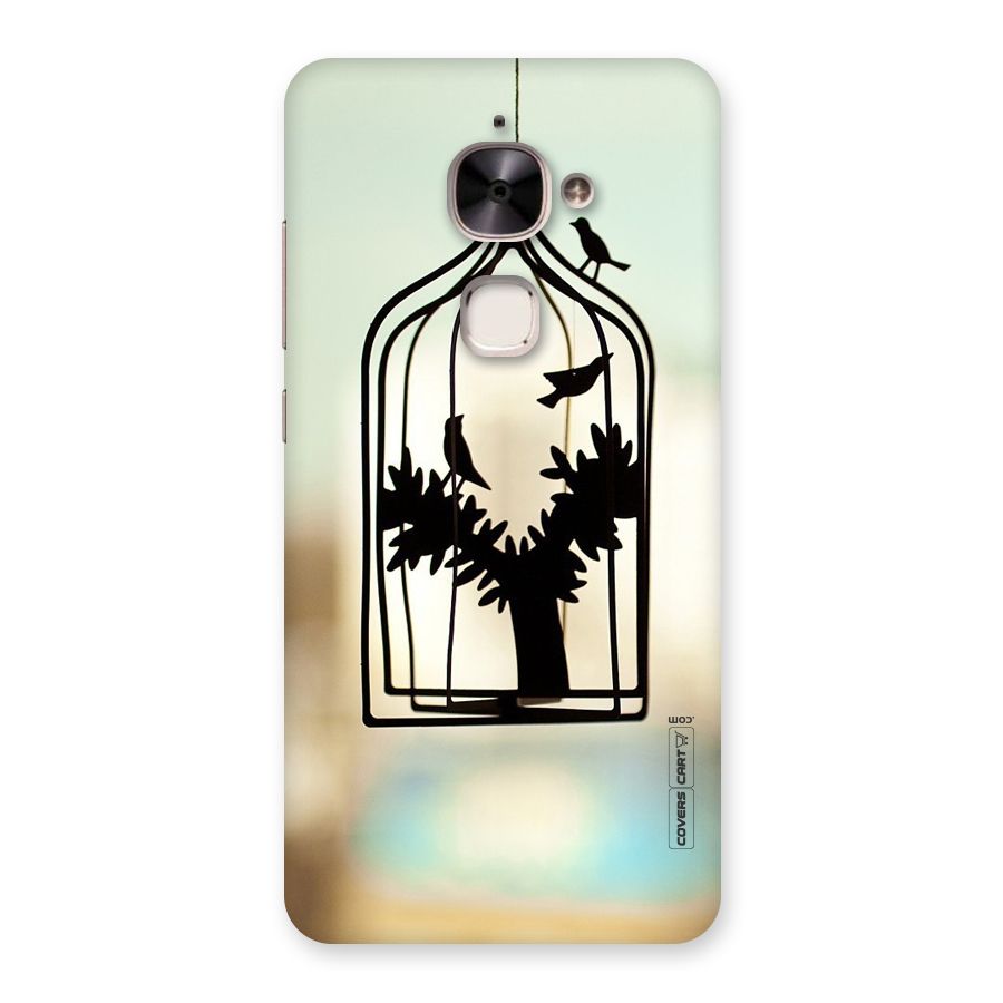 Beautiful Pegion Cage Back Case for Le 2