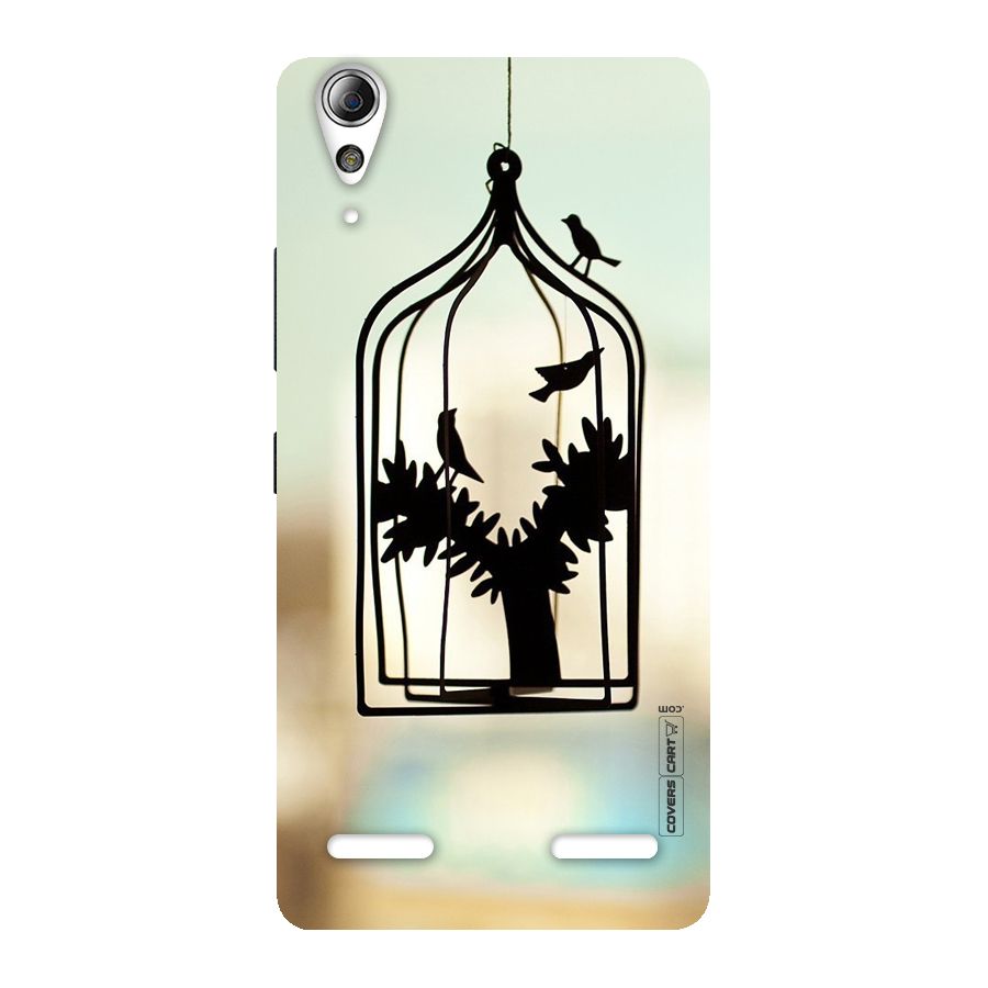Beautiful Pegion Cage Back Case for Lenovo A6000 Plus