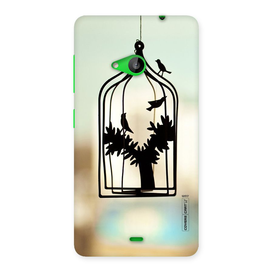 Beautiful Pegion Cage Back Case for Lumia 535