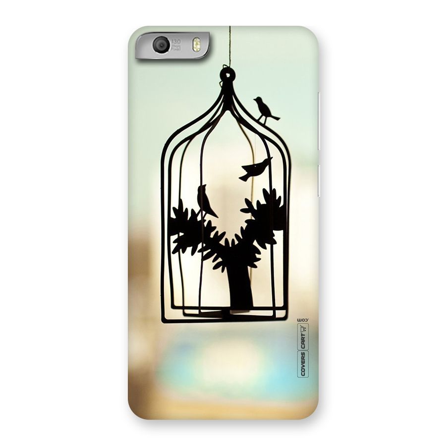 Beautiful Pegion Cage Back Case for Micromax Canvas Knight 2