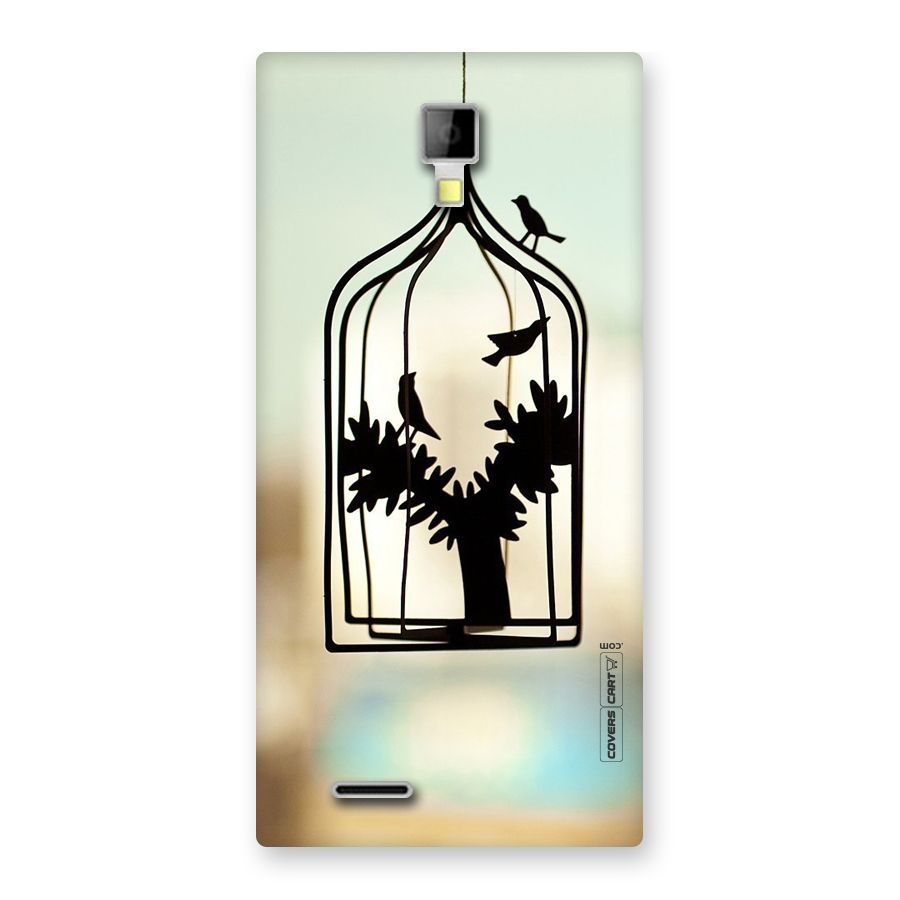 Beautiful Pegion Cage Back Case for Micromax Canvas Xpress A99
