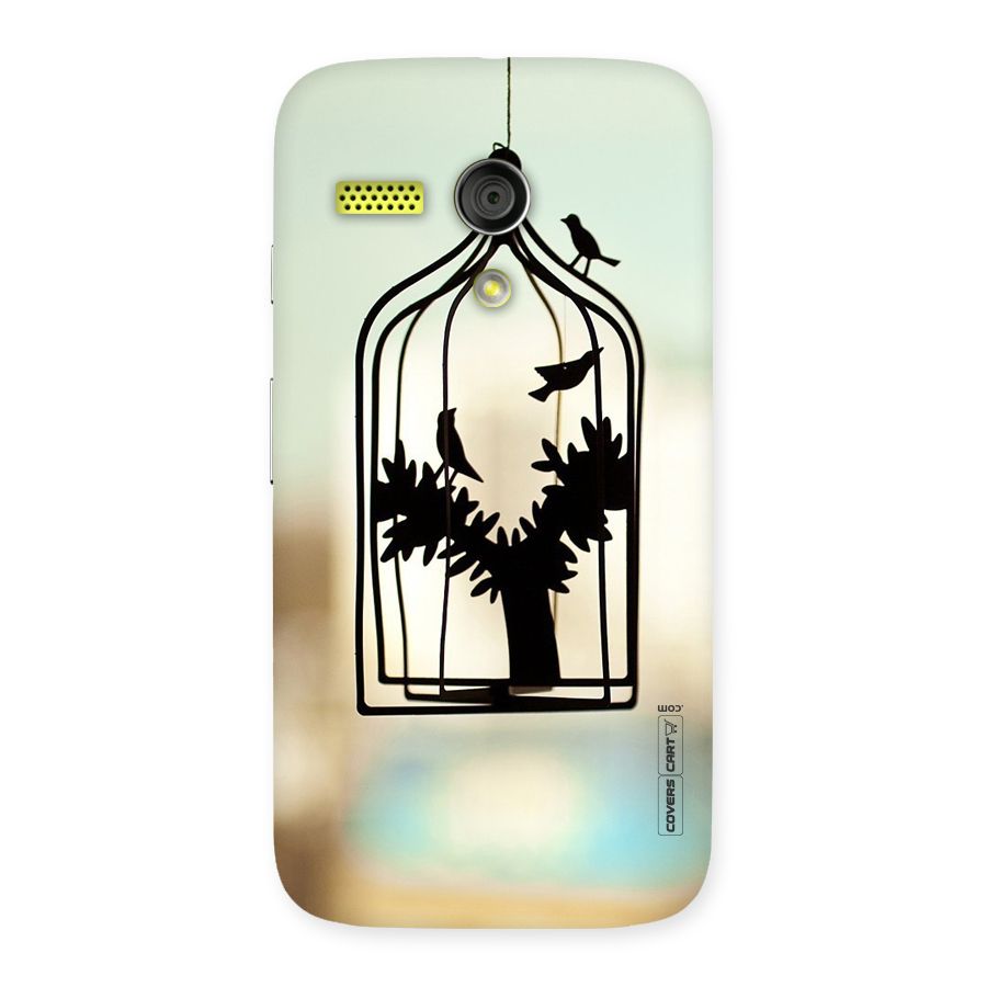 Beautiful Pegion Cage Back Case for Moto G