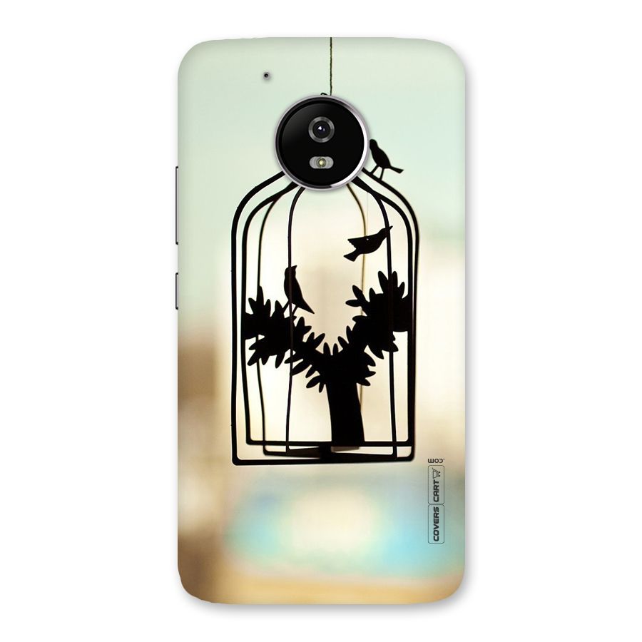 Beautiful Pegion Cage Back Case for Moto G5