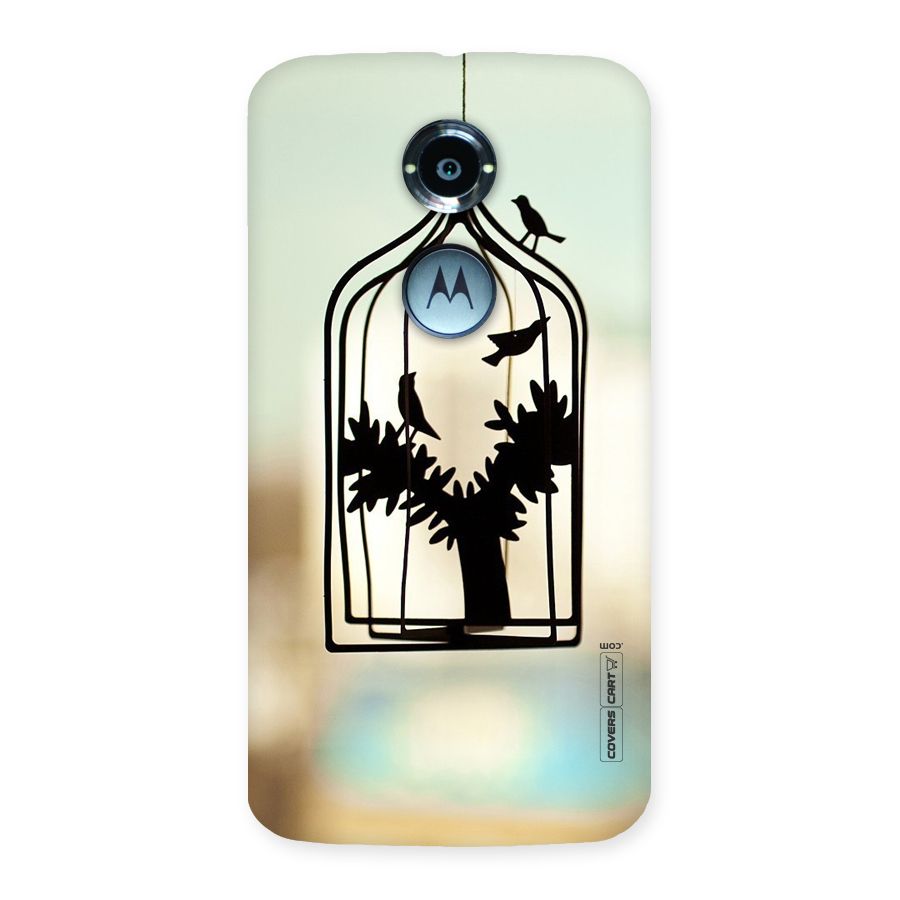 Beautiful Pegion Cage Back Case for Moto X 2nd Gen