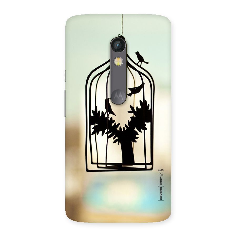 Beautiful Pegion Cage Back Case for Moto X Play
