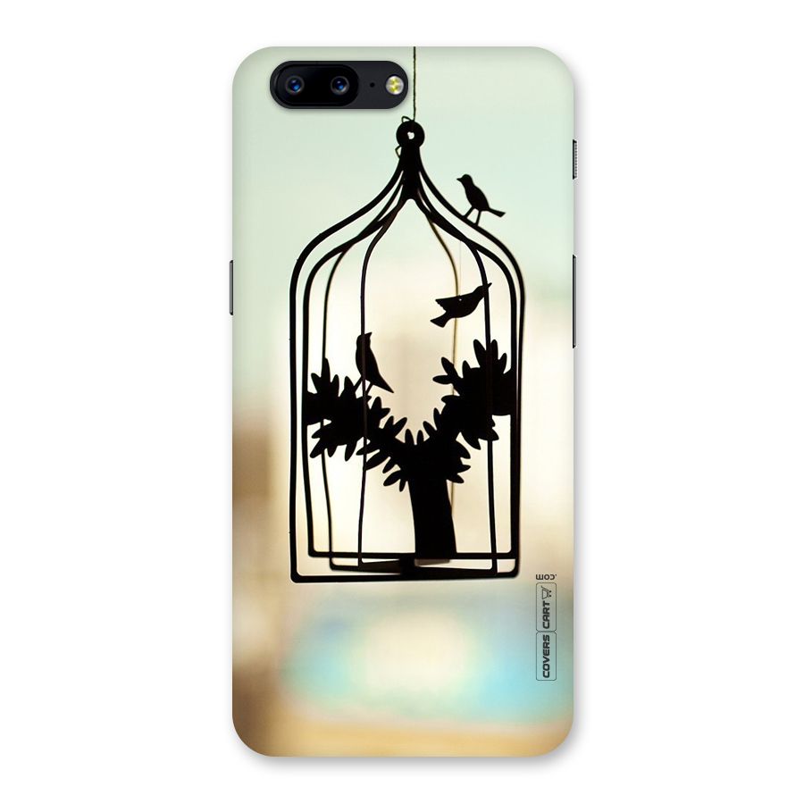 Beautiful Pegion Cage Back Case for OnePlus 5