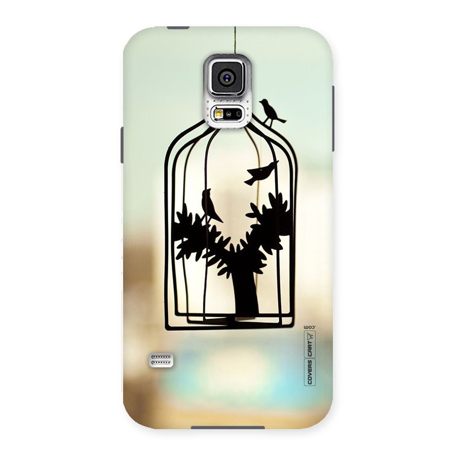 Beautiful Pegion Cage Back Case for Samsung Galaxy S5