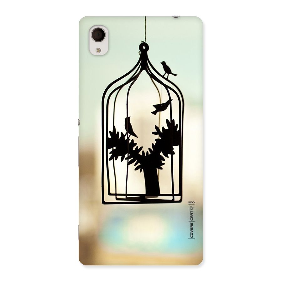Beautiful Pegion Cage Back Case for Sony Xperia M4