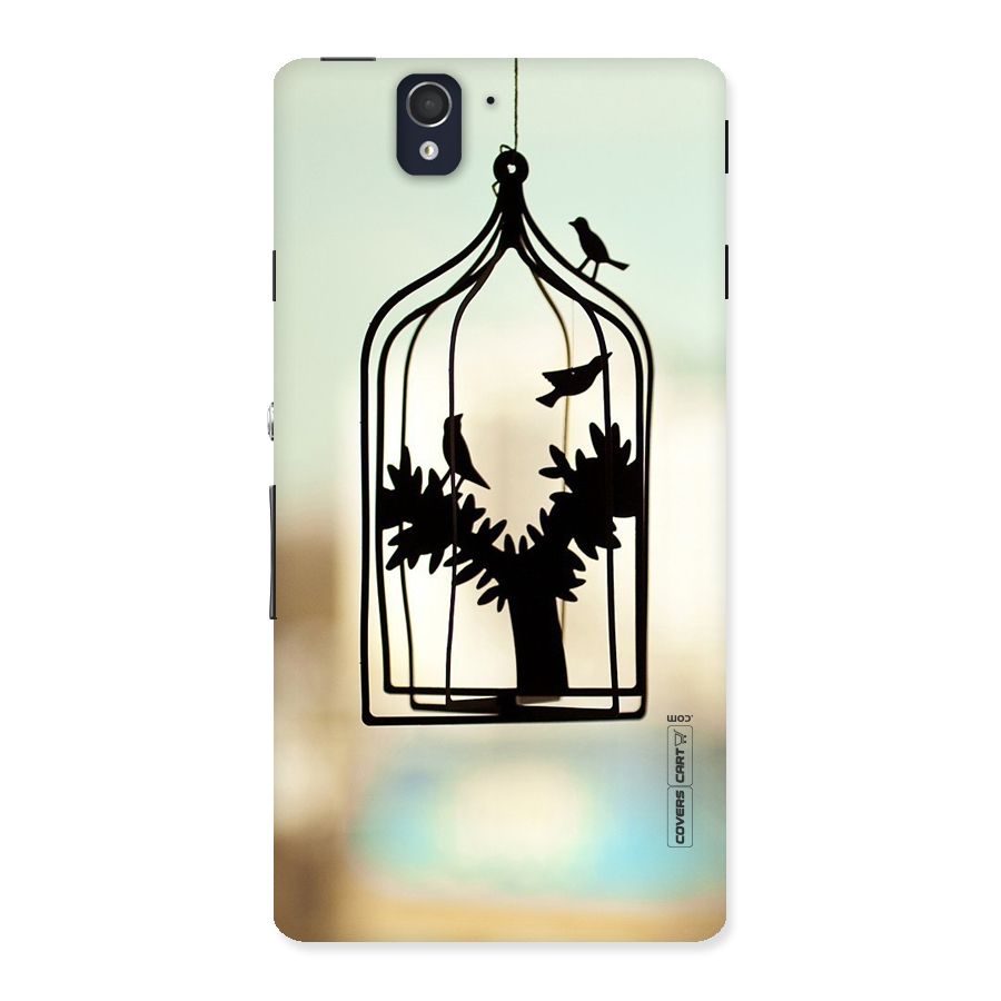 Beautiful Pegion Cage Back Case for Sony Xperia Z