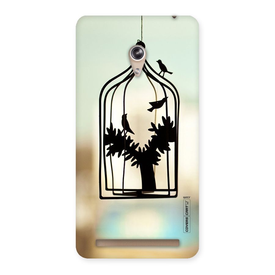 Beautiful Pegion Cage Back Case for Zenfone 6