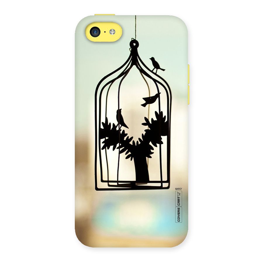 Beautiful Pegion Cage Back Case for iPhone 5C