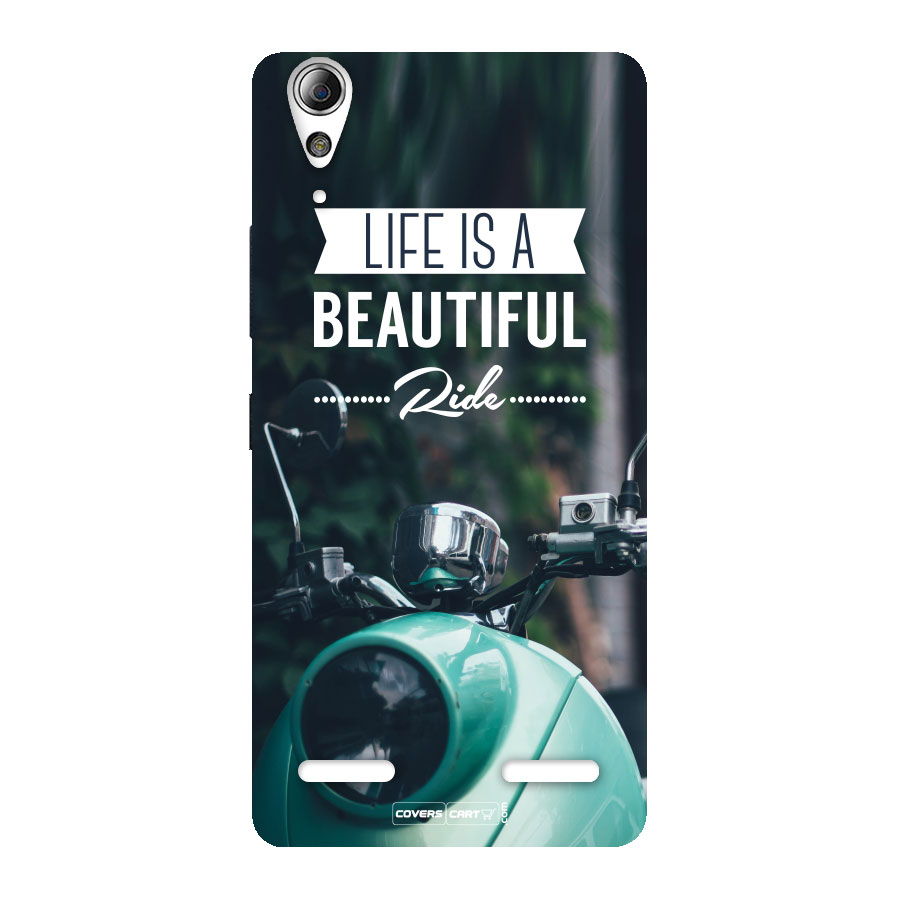 Life is a Beautiful Ride Back Case for Lenovo A6000 Plus