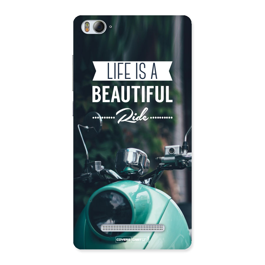 Life is a Beautiful Ride Back Case for Xiaomi Mi4i