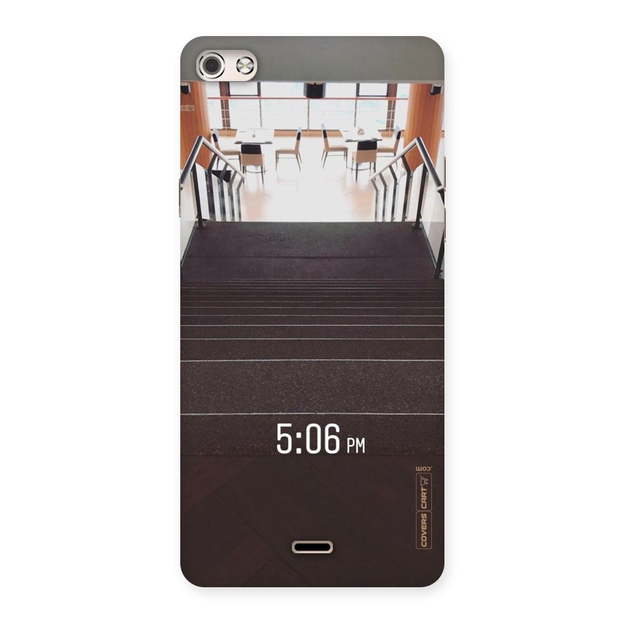 Beautiful Staircase Back Case for Micromax Canvas Silver 5