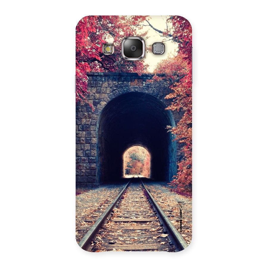 Beautiful Track Back Case for Galaxy E7