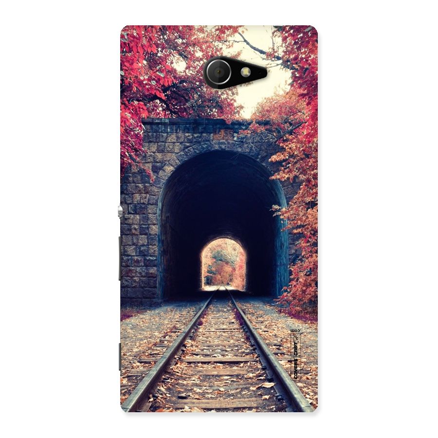 Beautiful Track Back Case for Sony Xperia M2