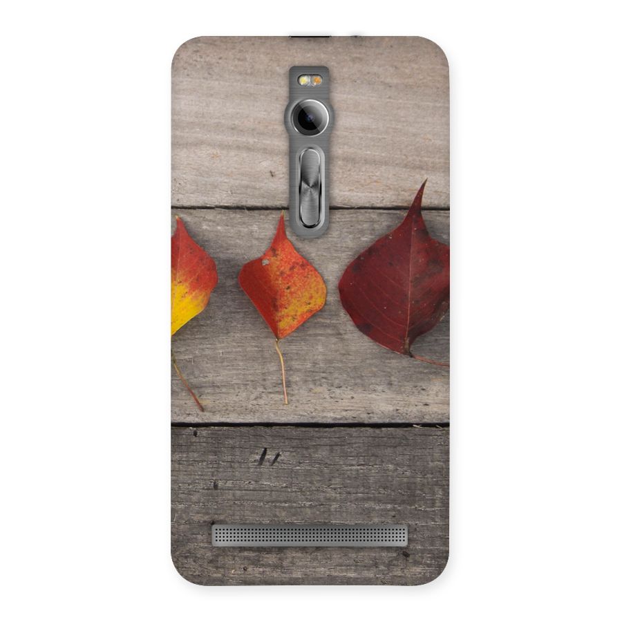Beautiful Wood Leafs Back Case for Asus Zenfone 2