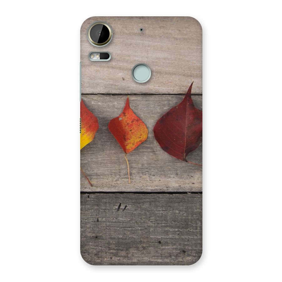 Beautiful Wood Leafs Back Case for Desire 10 Pro