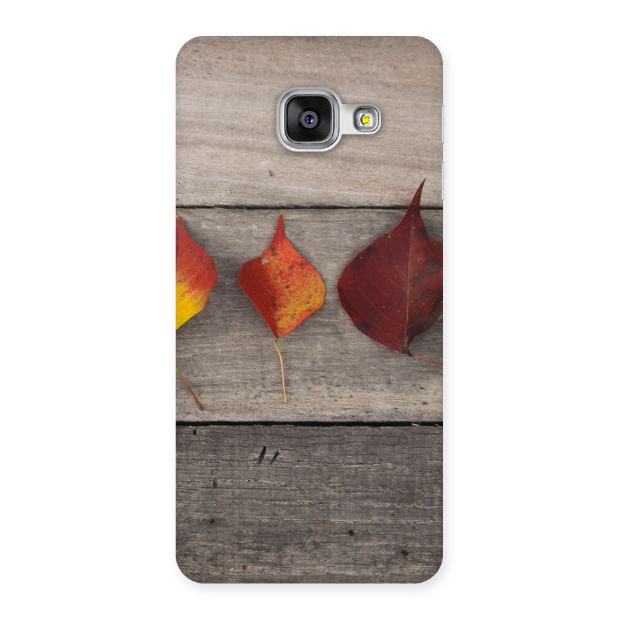Beautiful Wood Leafs Back Case for Galaxy A3 2016