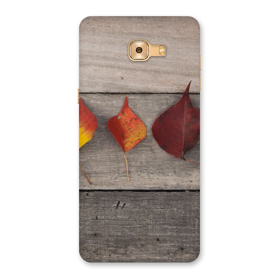 Beautiful Wood Leafs Back Case for Galaxy C9 Pro
