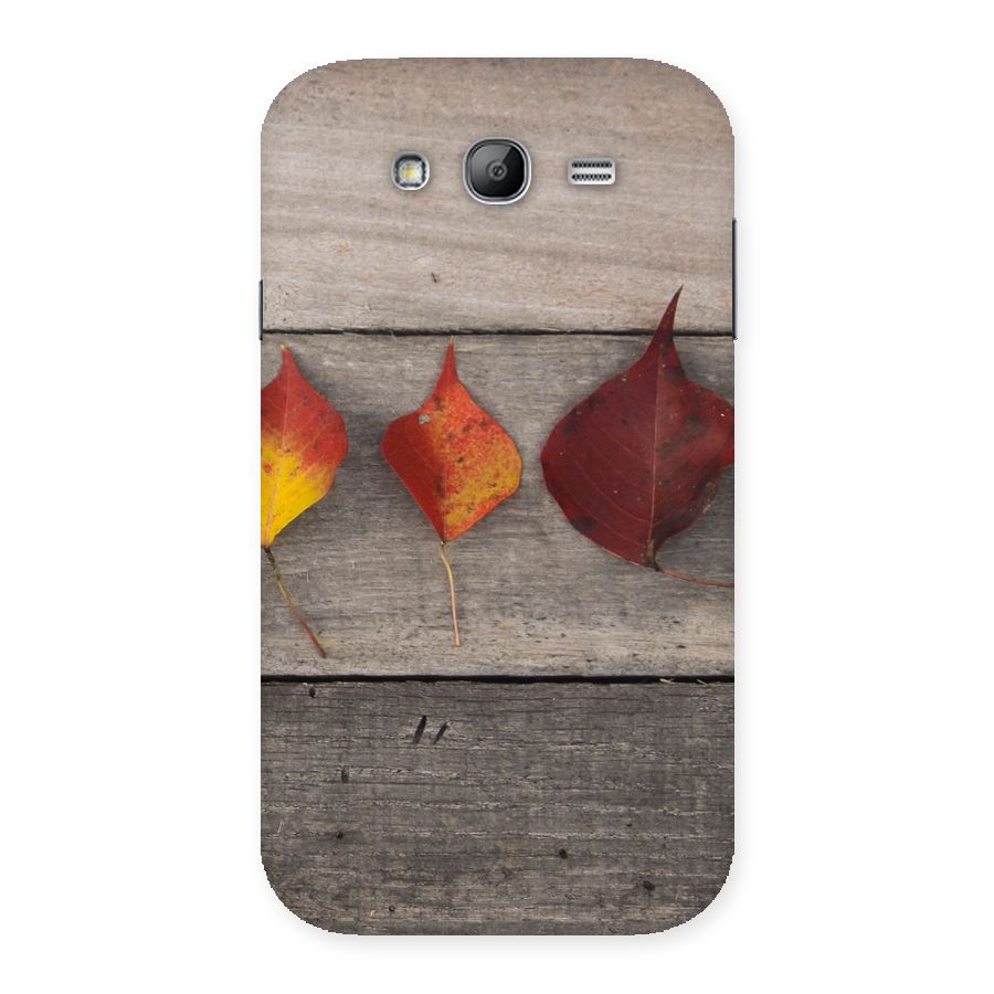 Beautiful Wood Leafs Back Case for Galaxy Grand