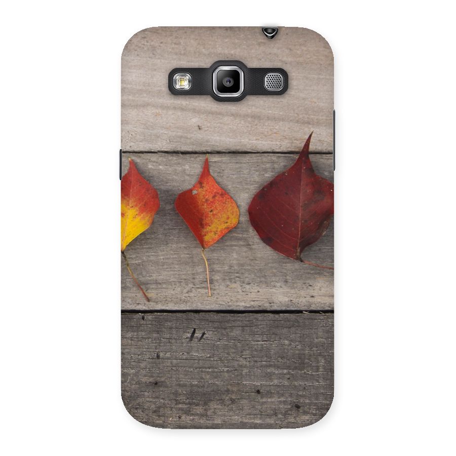 Beautiful Wood Leafs Back Case for Galaxy Grand Quattro
