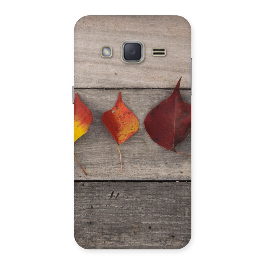 Beautiful Wood Leafs Back Case for Galaxy J2