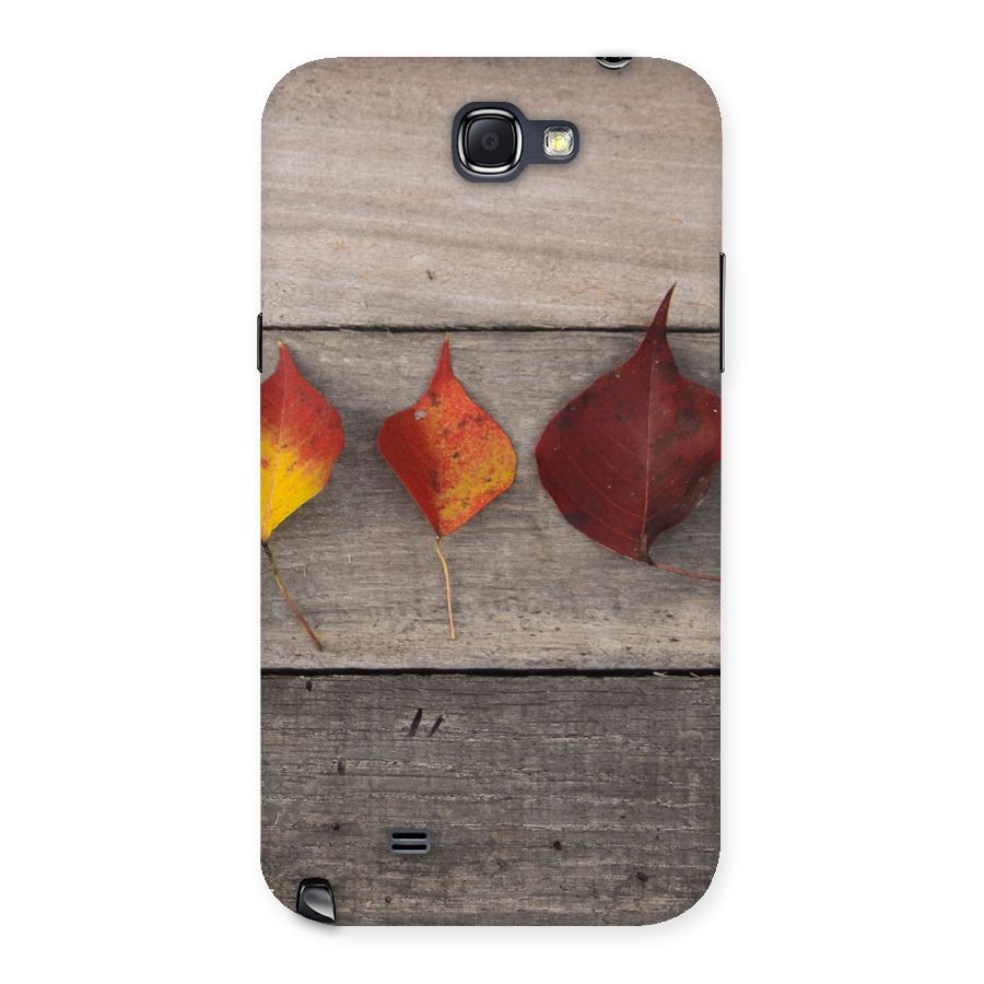 Beautiful Wood Leafs Back Case for Galaxy Note 2