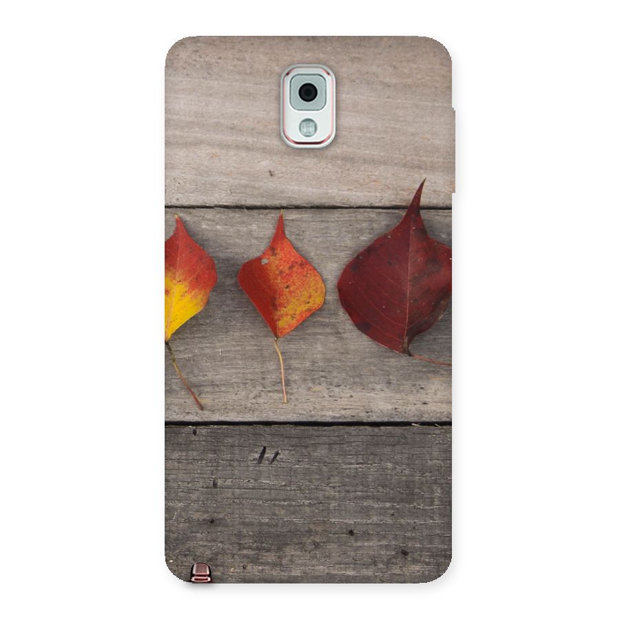 Beautiful Wood Leafs Back Case for Galaxy Note 3