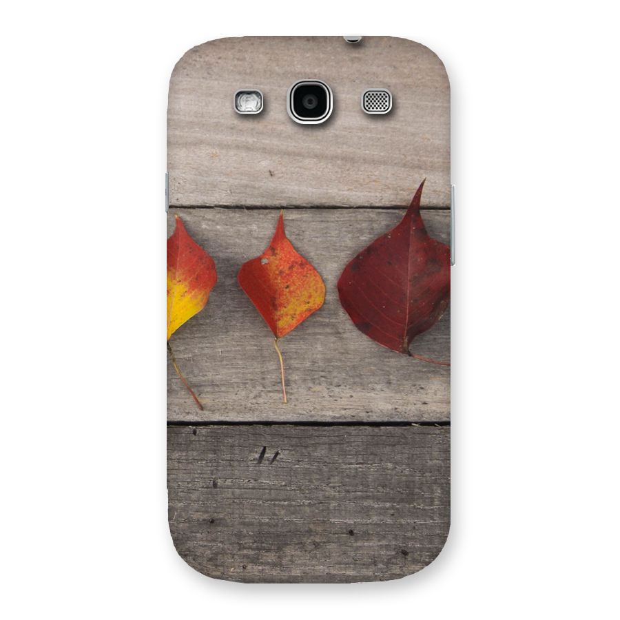 Beautiful Wood Leafs Back Case for Galaxy S3